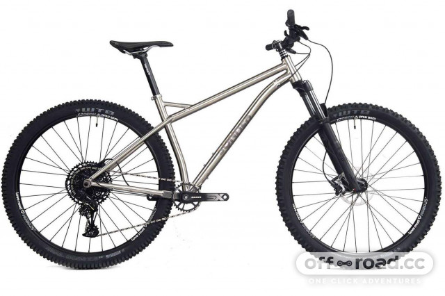 Titanium store trail bike